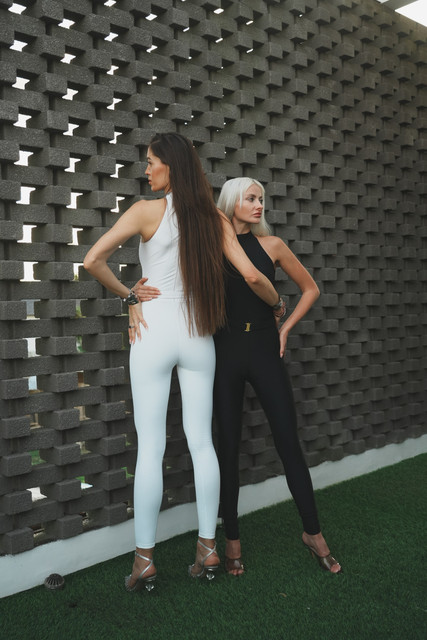 Monochrome Jumpsuit Editorial Photoshoot Pack: Modern Resort Chic