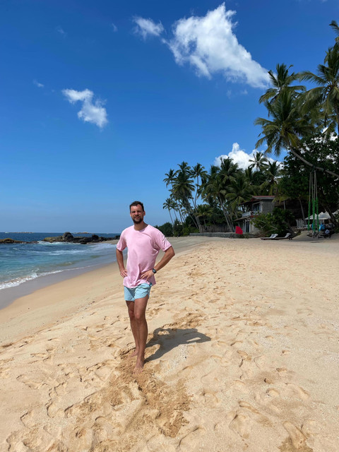 Tropical Beach Resort Menswear Styling Reference Photo Set: Summer Vibes