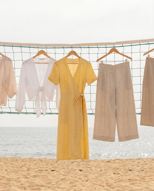 Coastal Linen Resort Style: Summer Editorial Photoshoot Pack