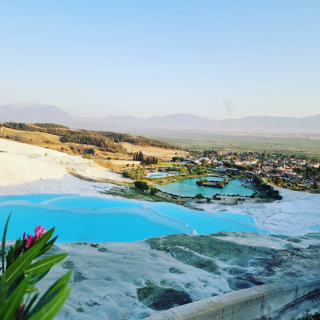 Pamukkale Azure Pools: Serene Luxury Resort Wear Styling Reference Photo Set