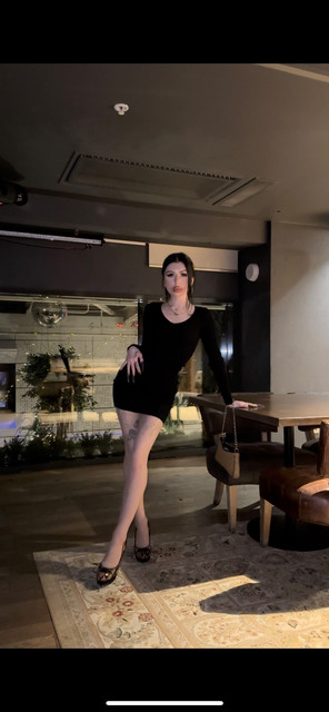 Chic Black Mini Dress Night Out Outfit Styling Reference Photo Set