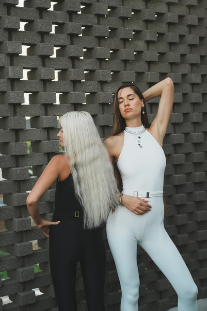 Monochromatic Resort Athleisure Styling Reference Photo Set